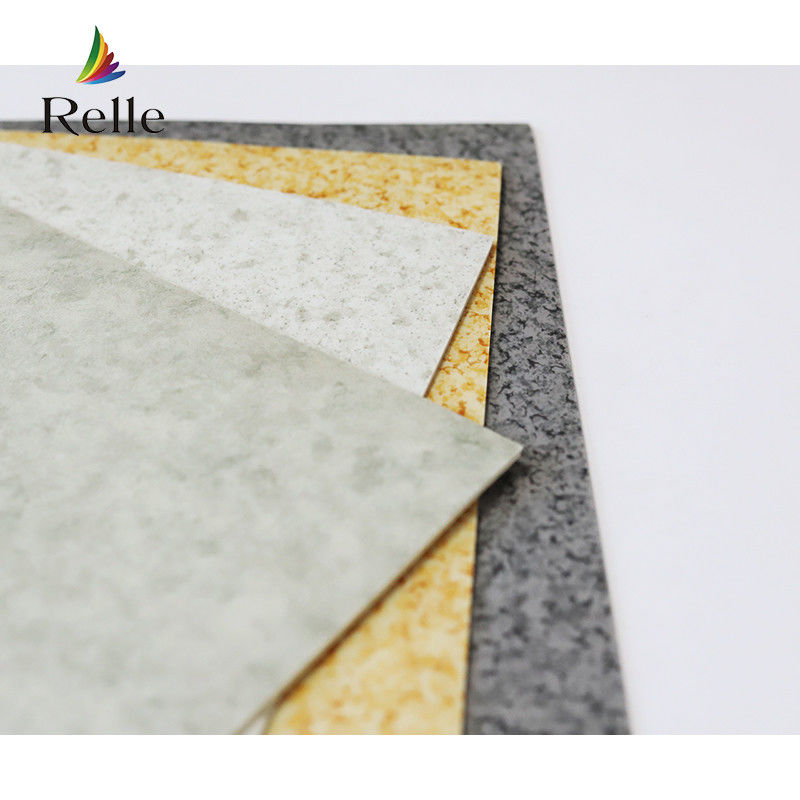 Luxus-Vinyl-Bodenbeläge für Innenräume Graue PVC-Kleber für Bodenbeläge für Vinyl