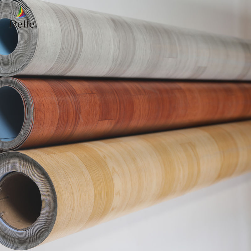 Custom Vinyl Bodenbelag System Design für Hotel Lobby und Zimmer Dicke 1,8 mm-3,0 mm