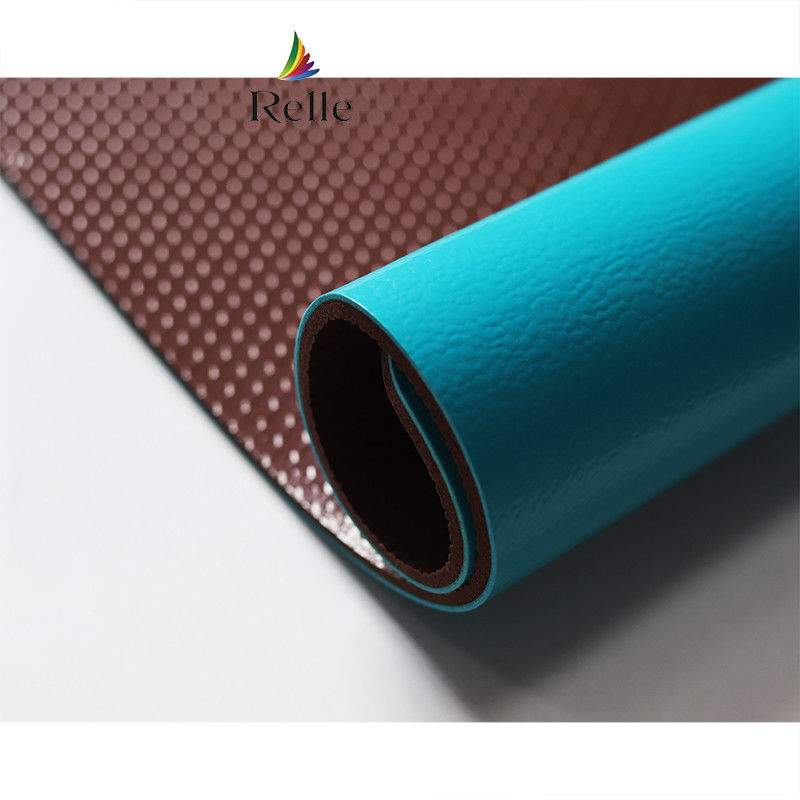 Innenraumgrüne synthetische Badminton-Bodenmatte mit PVC und Kalkstein von Relle