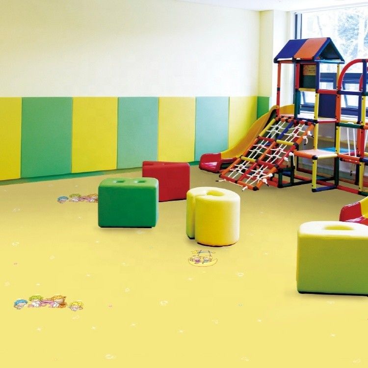 Relle Sicherheit Kindergarten Boden PVC Farbiger Vinyl Boden für mehr als 600 Arten