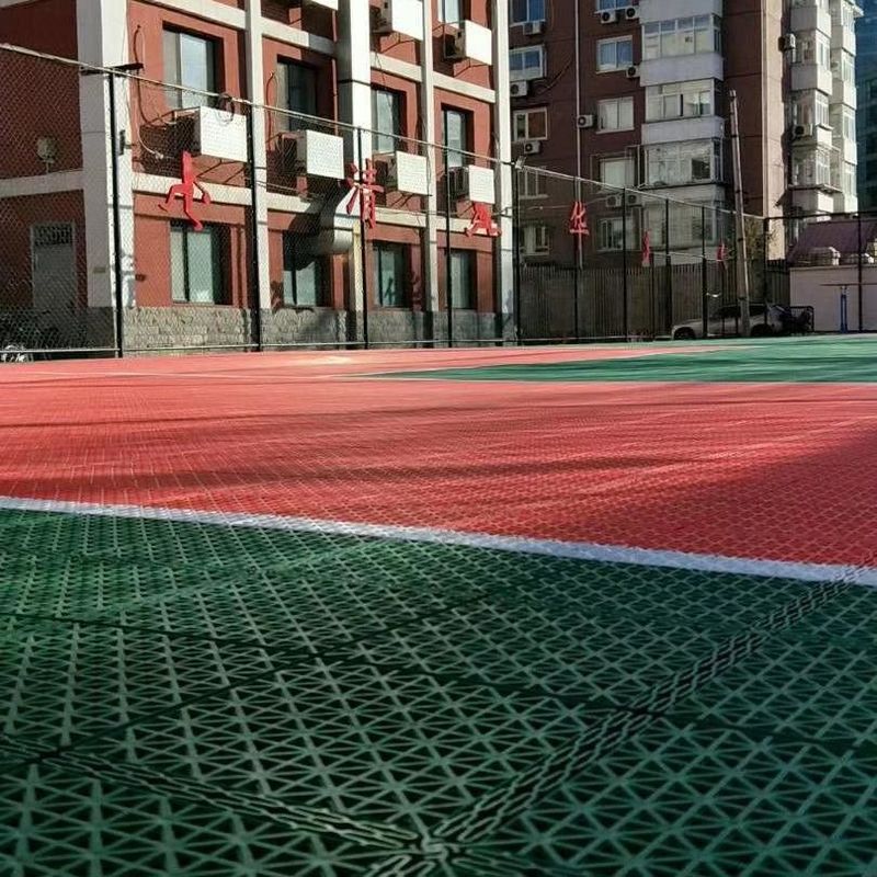 Blaue PP-Verriegelung für Sportböden 3,5 mm 4,5 mm 6 mm Outdoor-Verriegelung für Sportböden