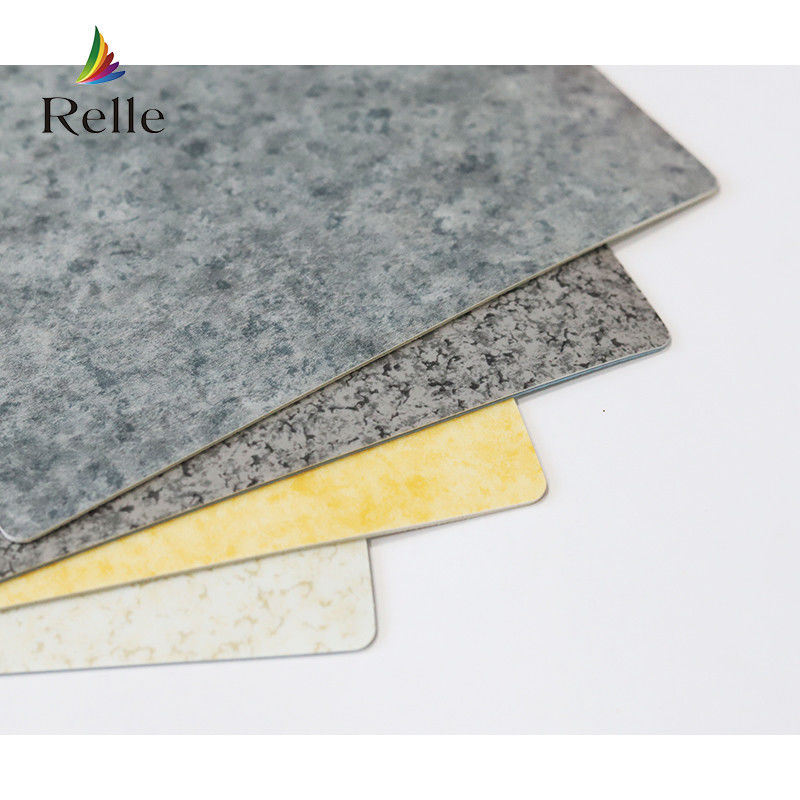 Weißgraue Vinyl-Bodenmatte Roll Heterogene Vinyl-Bodenbelag für Oman