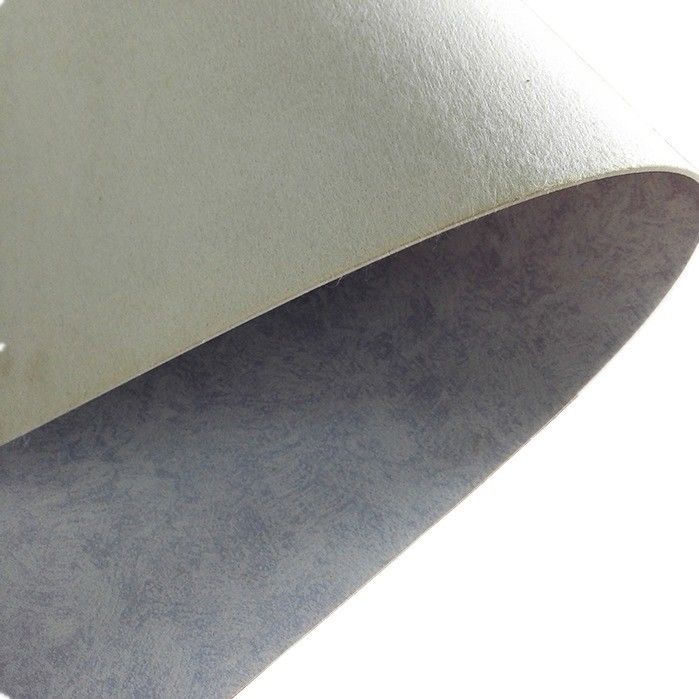 Weißgraue Vinyl-Bodenmatte Roll Heterogene Vinyl-Bodenbelag für Oman