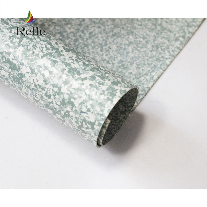 Plain Etc Relle Schulkrankenhaus Homogene elastische Bleche Vinyl Bodenbelag für Dubai