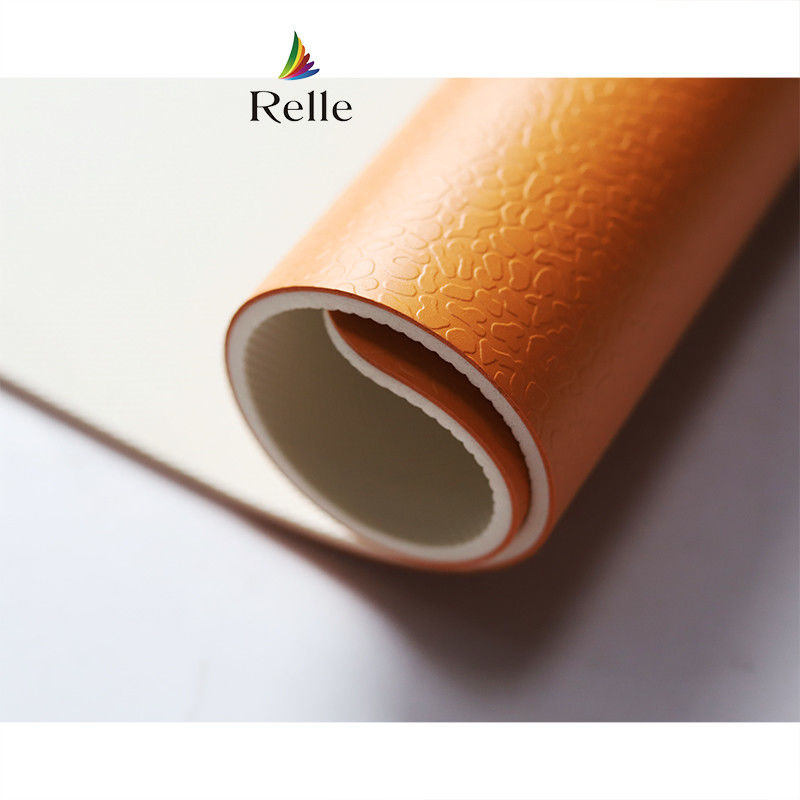 600 Farboptionen Relle PVC Futsal-Floor Roll mit Gitter Textur Design