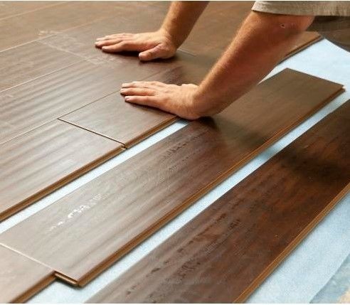 Dryback-SPC-Boden und Gleitschutz 3,0 mm bis 8,0 mm Luxus-SPC-Vinyl-Boden