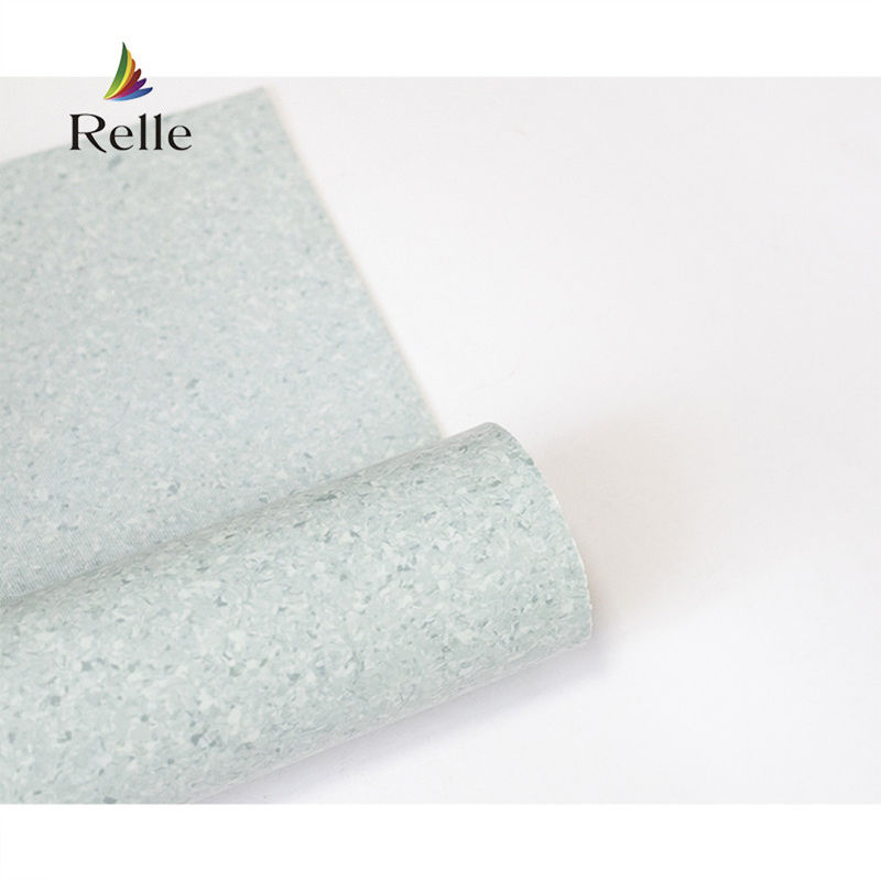 Krankenhausfußbodenzubehör Blauer PVC-Boden und -Schiene mit Gule-Installation