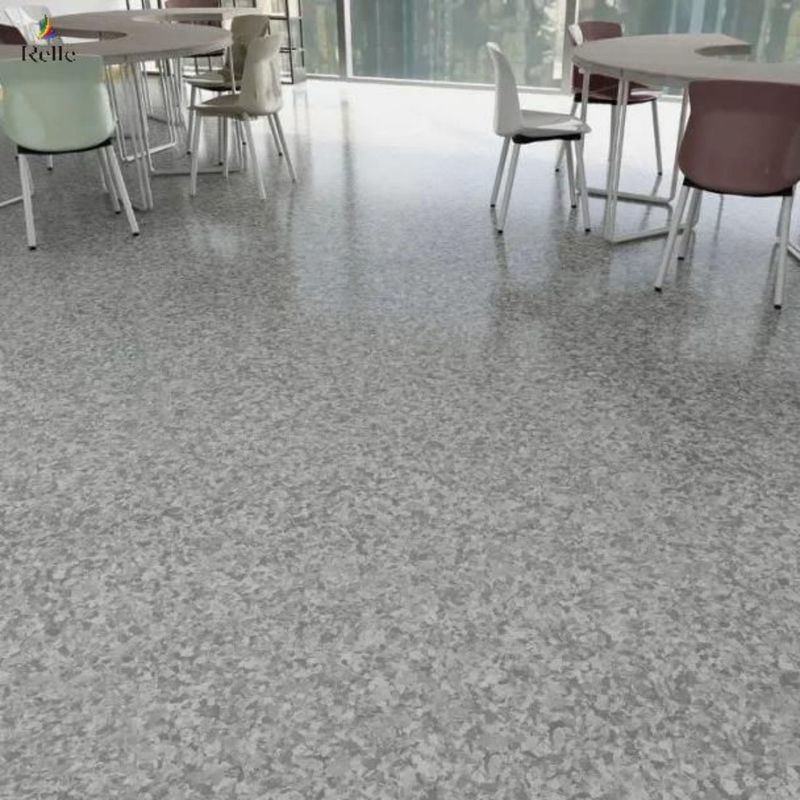 2 mm dickes PVC-Material Trockene Rückseite Kunststoff-Vinyl-Bodenrolle für Innenräume