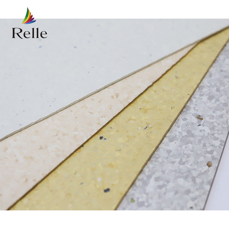 Glatte Relle 2mm Elastige homogene Richtungsrolle PVC-Vinyl-Boden für Supermarkt