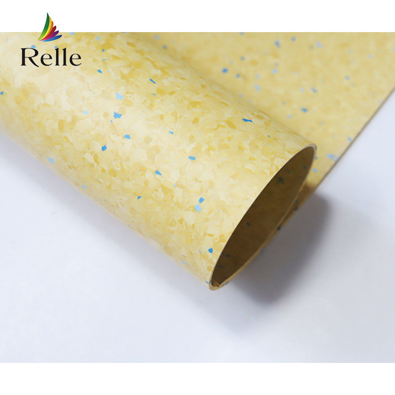 Innenbanketthalle Plain Textur Vinyl Fußbodenrolle mit T-Klasse Verschleißbeständigkeit