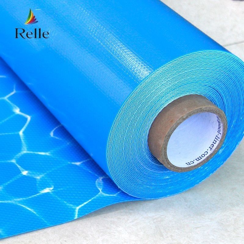 Ozeanblau PVC-Pool Liner Anti UV 1,5 mm 1,2 mm verstärktes PVC-Liner für Pool