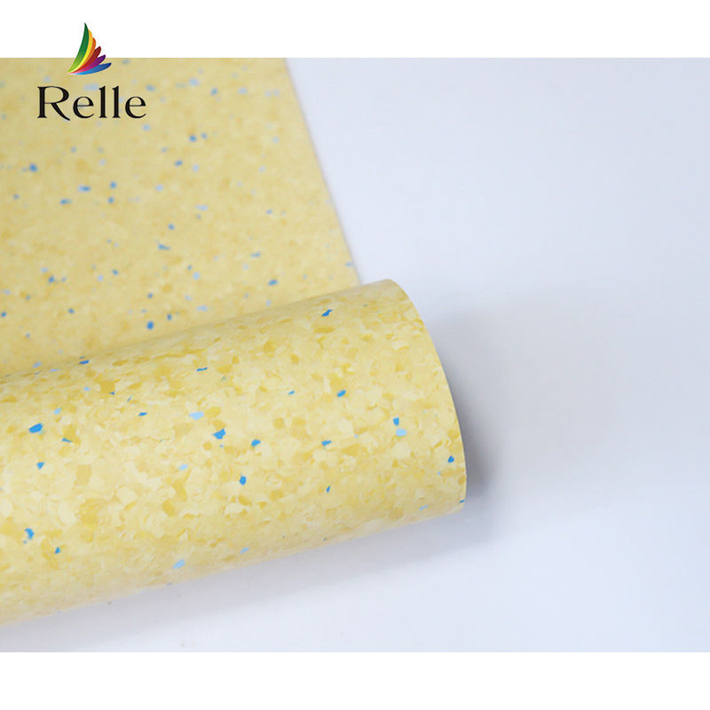 Moderne Plastikfußbodenrolle für Innenräume mit PUR-Beschichtung und 2-4 mm Dicke