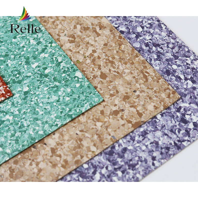 Relle kommerzielle farbenfrohe Vinylböden mit 2-4 mm Dicke und Kalkstein im Innenraum