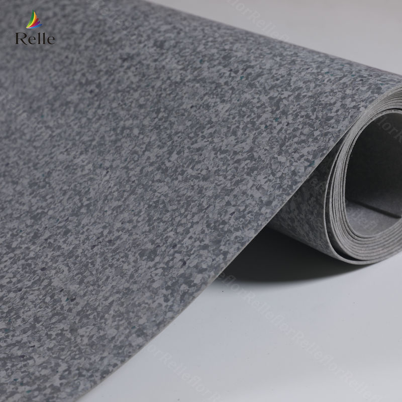 Relle PVC homogene Vinylböden für Krankenhausanwendungen in Guangdong pro Rollen