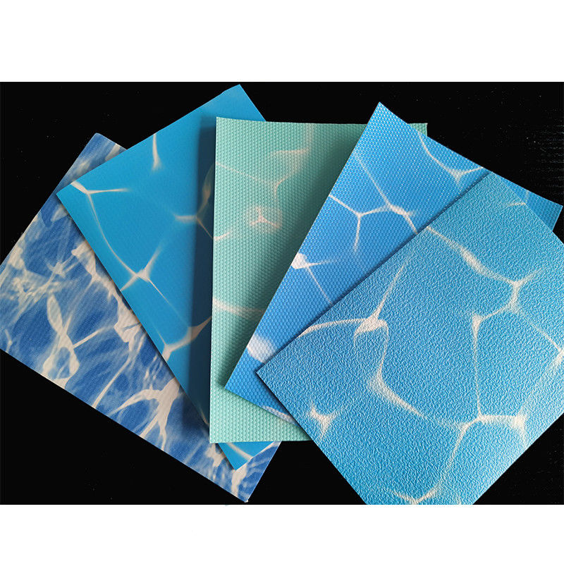 1.2mm 2mm Travertino 18x33 Pool Liner Mosaik Pool Liner für unterirdische Pools