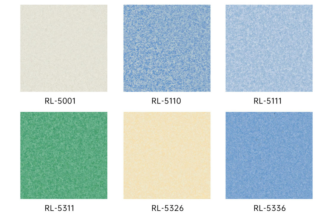 PVC-Schweißstäbe Farbe und Material für die Verbindung von zwei Rollen homogener Bodenbeläge