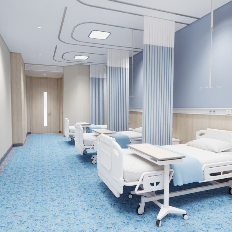 Einfach zu reinigen Heterogene Böden für belebte Räume Langlebige, fleckenbeständige Mehrschichtstruktur