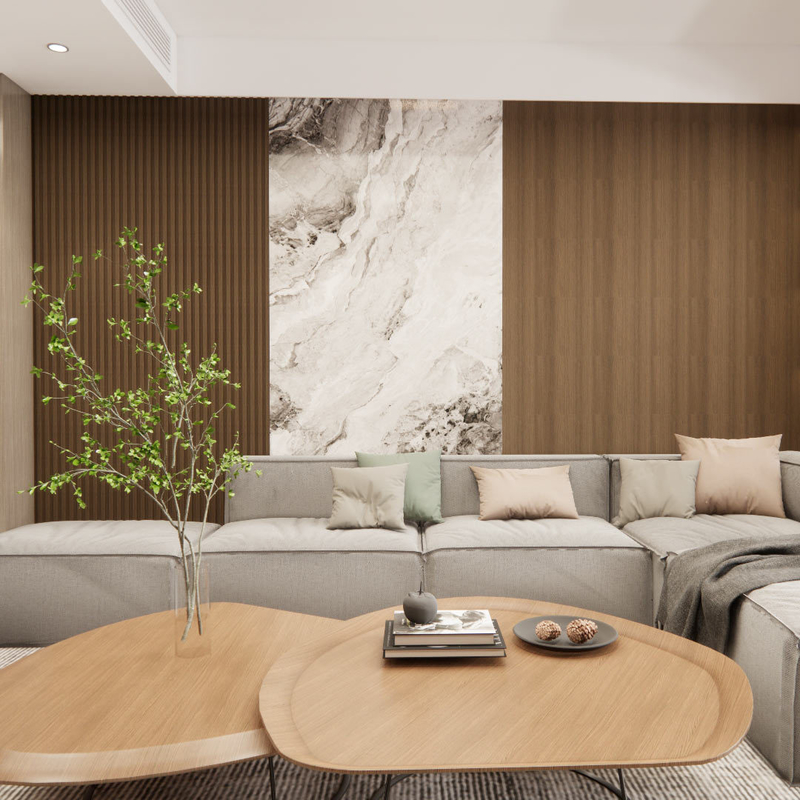 Relle WPC Umweltfreundliche 3D Holz-Kunststoff Wandpaneele (Multi-Spezifikationen anpassbar, für Innendekoration)