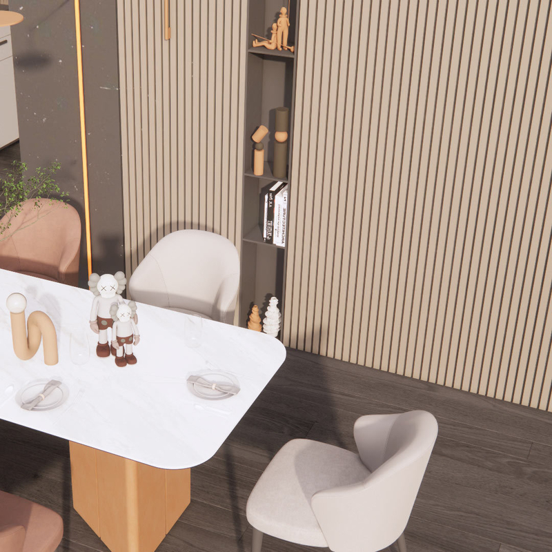 Relle Wandbedeckung Einfach zu installieren und umweltfreundliche 3D-Wandplatten für langlebige Dekoration