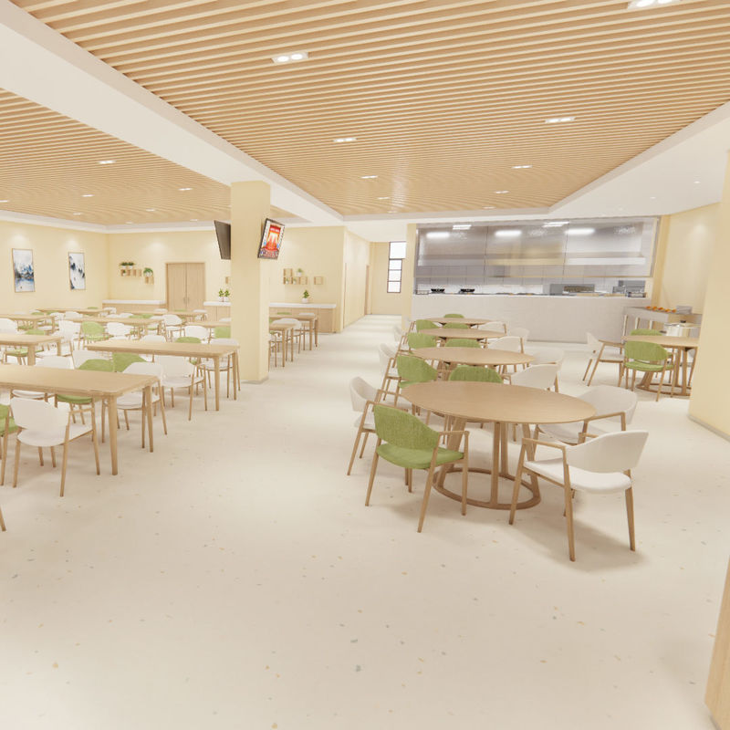 Reha-Pflege-Spezialboden für Pflegeheime – Medizinisch-hygienischer Sicherheitsbelag