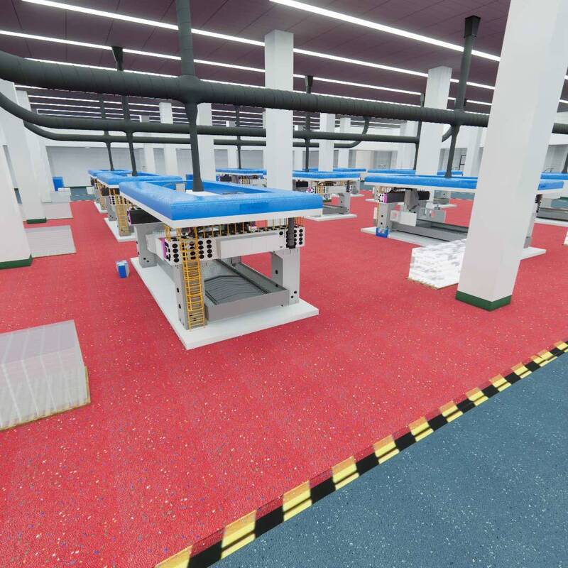 Relle Staubfreie Karborund-Sicherheitsböden (Saubere Fläche, verschleißfeste, rutschfeste, feuerfeste, umweltfreundlich)