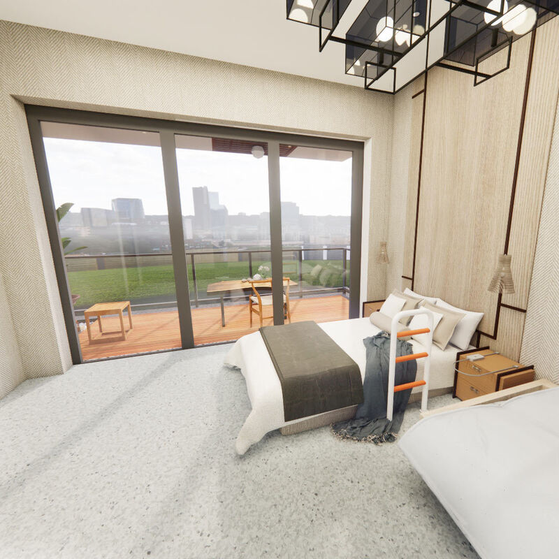 Chemikalienbeständiges nahtloses homogenes Vinylfußboden für Pflegeheime