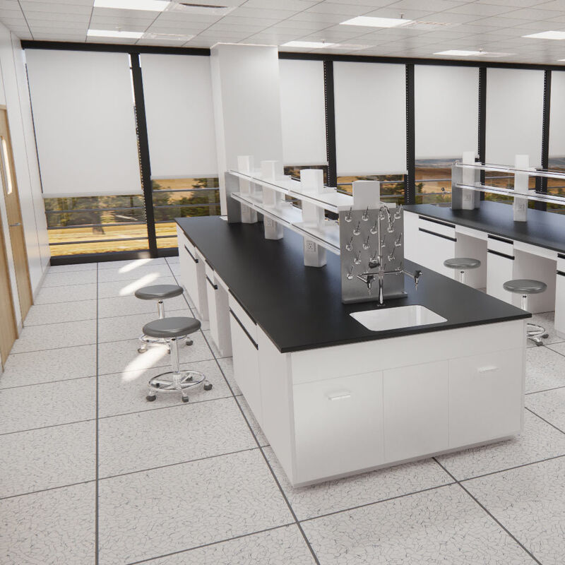 ESD-Anti-statische Fliesen für Laborfabrik und Serverraum Verschleißbeständige leitfähige Böden