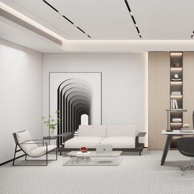 Teppichfliesen aus dichten Materialien