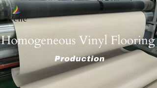 Herstellung homogener Vinylböden
