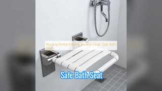 Sicherer klappbarer Duschstuhl für ältere Menschen und Schwangere