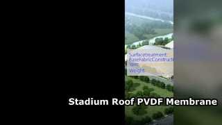 PVDF-Membran-Lösung für das Dach eines Outdoor-Stadions
